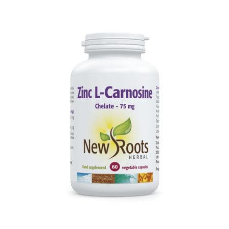 New Roots Zinc L-Carnosine 60's- Lillys Pharmacy and Health Store
