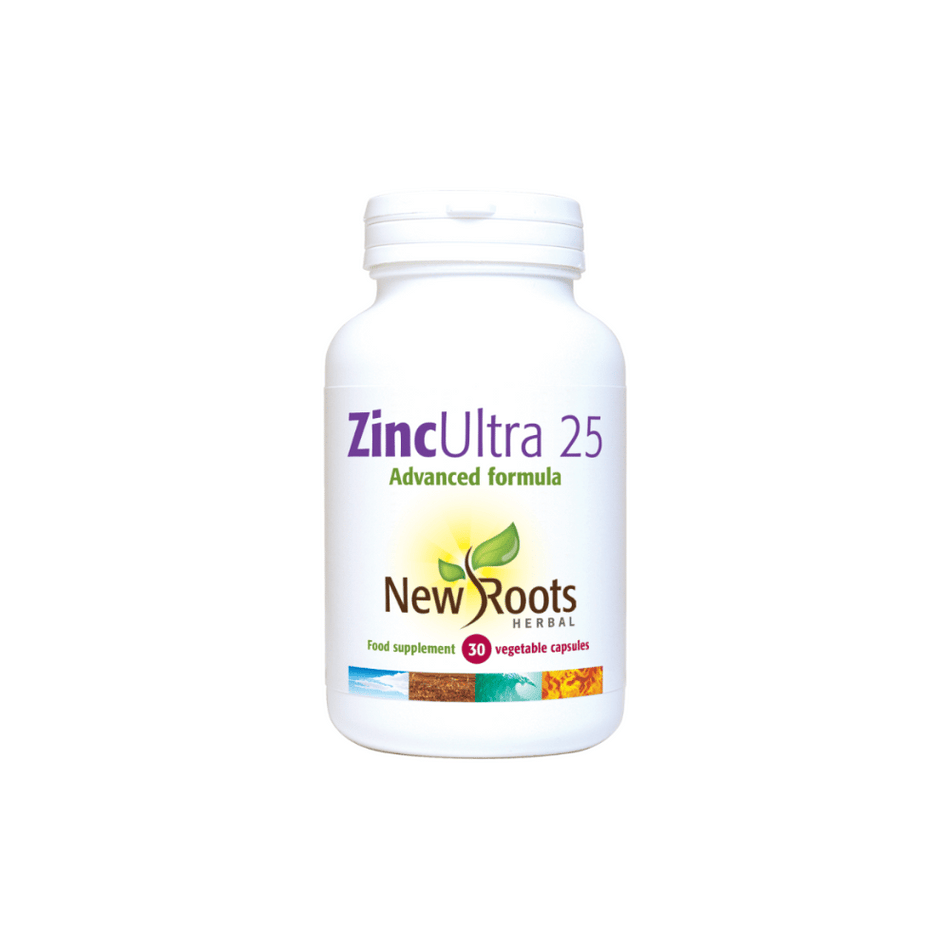 New Roots Zinc Ultra 25 - 30 Capsules- Lillys Pharmacy and Health Store
