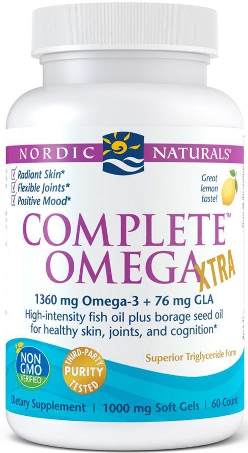 Nordic Naturals Complete Omega Xtra, 1360mg 60 softgels- Lillys Pharmacy and Health Store