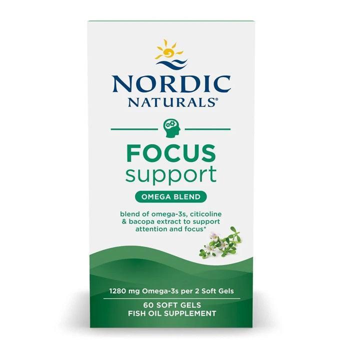 Nordic Naturals Focus Support 60 softgels- Lillys Pharmacy and Health Store