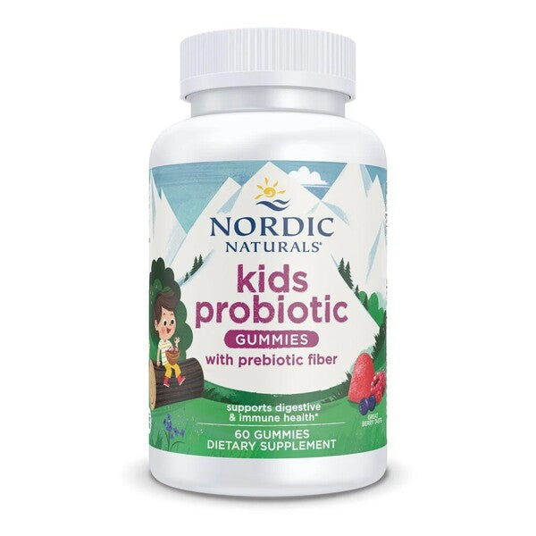 Nordic Naturals Kids Probiotic Gummies, Great Berry - 60 gummies - Lilly’s Pharmacy & Health Store
