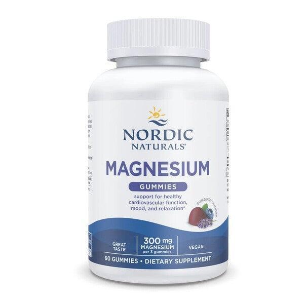 Nordic Naturals Magnesium Gummies, Blueberry Lavender 60 gummies- Lillys Pharmacy and Health Store
