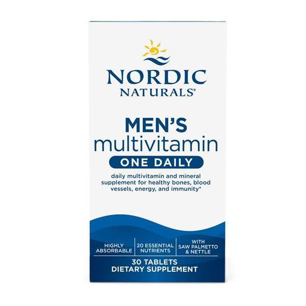 Nordic Naturals Men's Multivitamin One Daily 30 tablets- Lillys Pharmacy and Health Store
