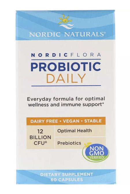 Nordic Naturals Nordic Flora Probiotic Daily 60 caps- Lillys Pharmacy and Health Store