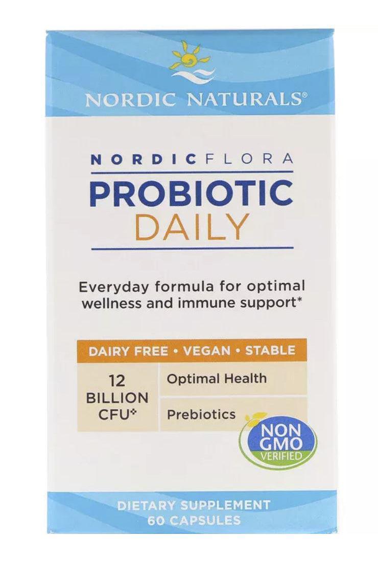 Nordic Naturals Nordic Flora Probiotic Daily 60 caps- Lillys Pharmacy and Health Store