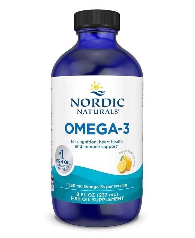 Nordic Naturals Omega3, 1560mg Lemon 237 ml- Lillys Pharmacy and Health Store