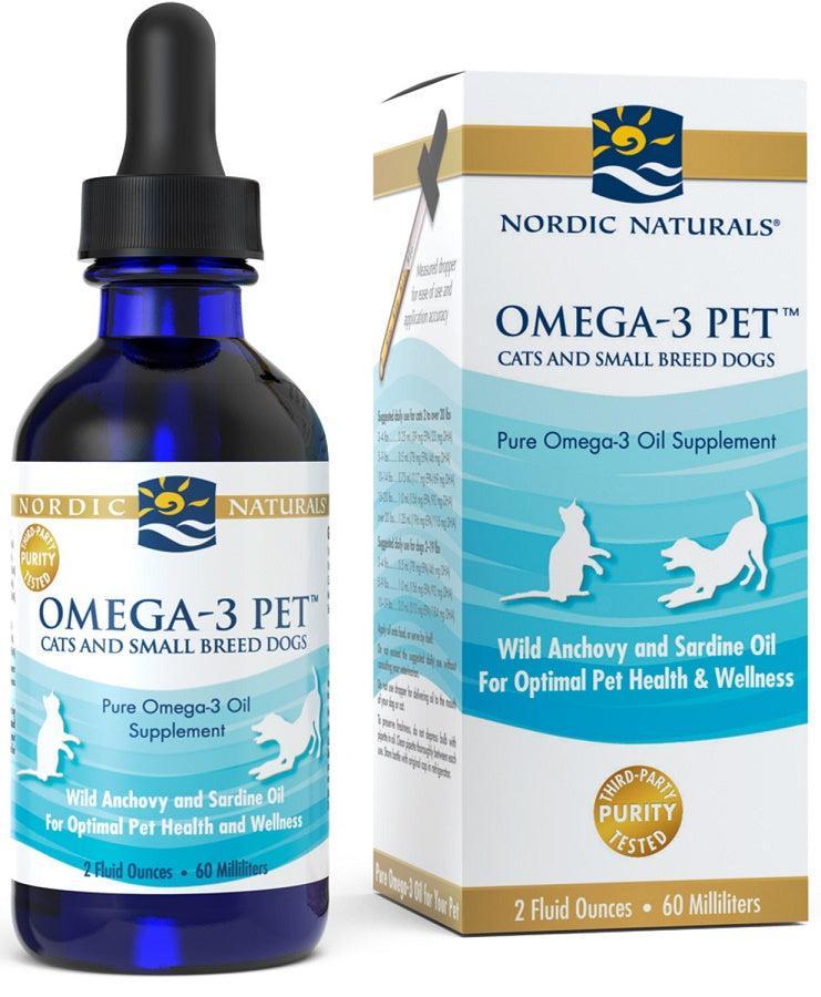Nordic Naturals Omega3 Pet 60 ml- Lillys Pharmacy and Health Store