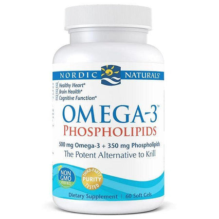 Nordic Naturals Omega3 Phospholipids, 500mg 60 softgels- Lillys Pharmacy and Health Store