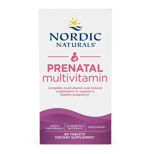 Nordic Naturals Prenatal Multivitamin 60 tablets- Lillys Pharmacy and Health Store