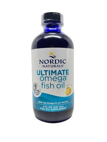 Nordic Naturals Ultimate Omega, 2840mg Lemon 237 ml- Lillys Pharmacy and Health Store