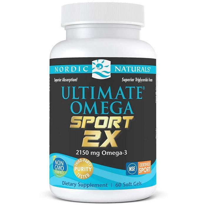 Nordic Naturals Ultimate Omega 2X Sport, 2150mg 60 softgels- Lillys Pharmacy and Health Store