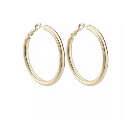 Not Yer Average 2.0 Hoop Earrings Gold- Lillys Pharmacy and Health Store