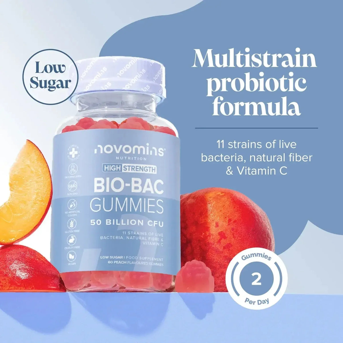 Novomins Bio-Bac Gummies- Lillys Pharmacy and Health Store