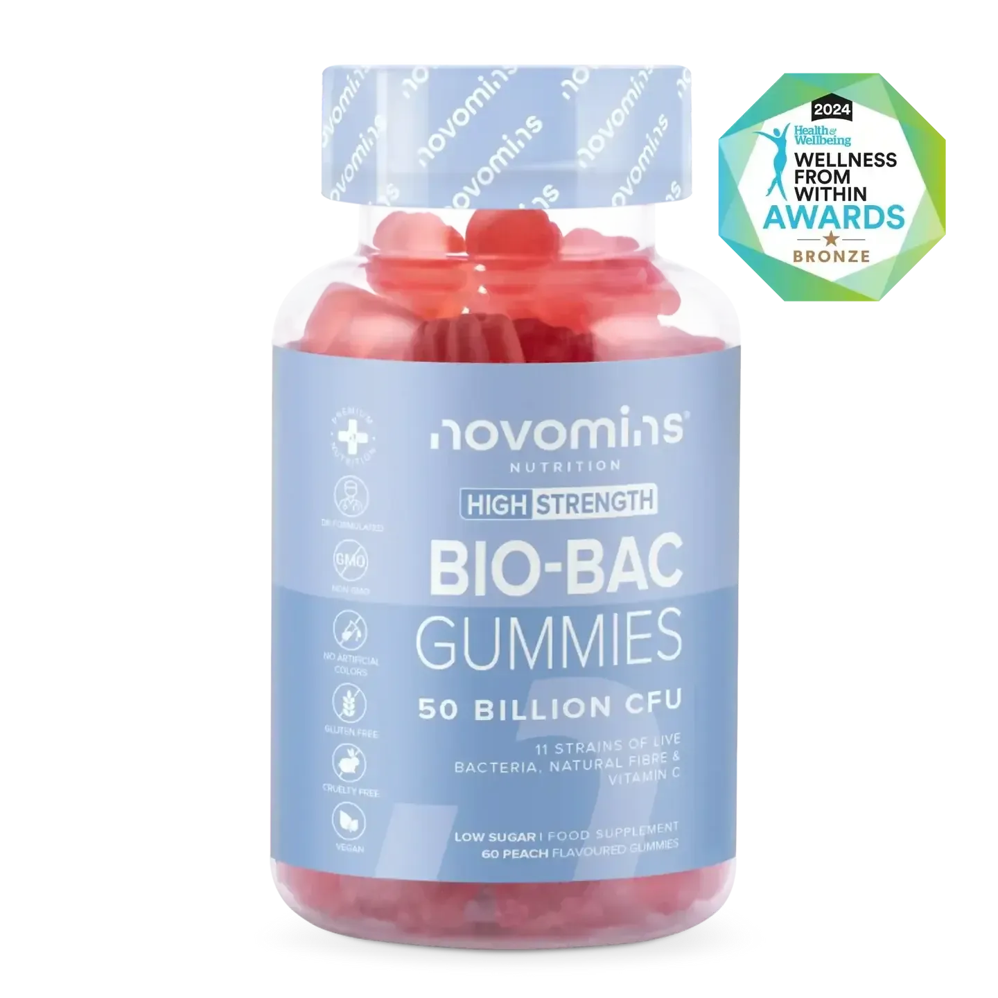 Novomins Bio-Bac Gummies- Lillys Pharmacy and Health Store