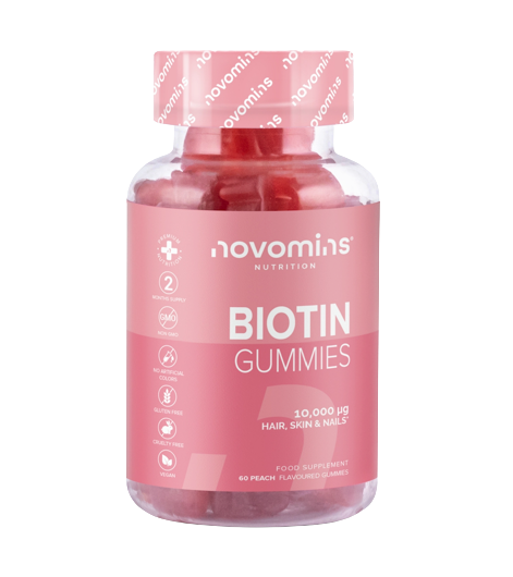 Novomins Biotin Gummies- Lillys Pharmacy and Health Store