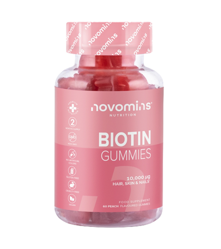 Novomins Biotin Gummies- Lillys Pharmacy and Health Store