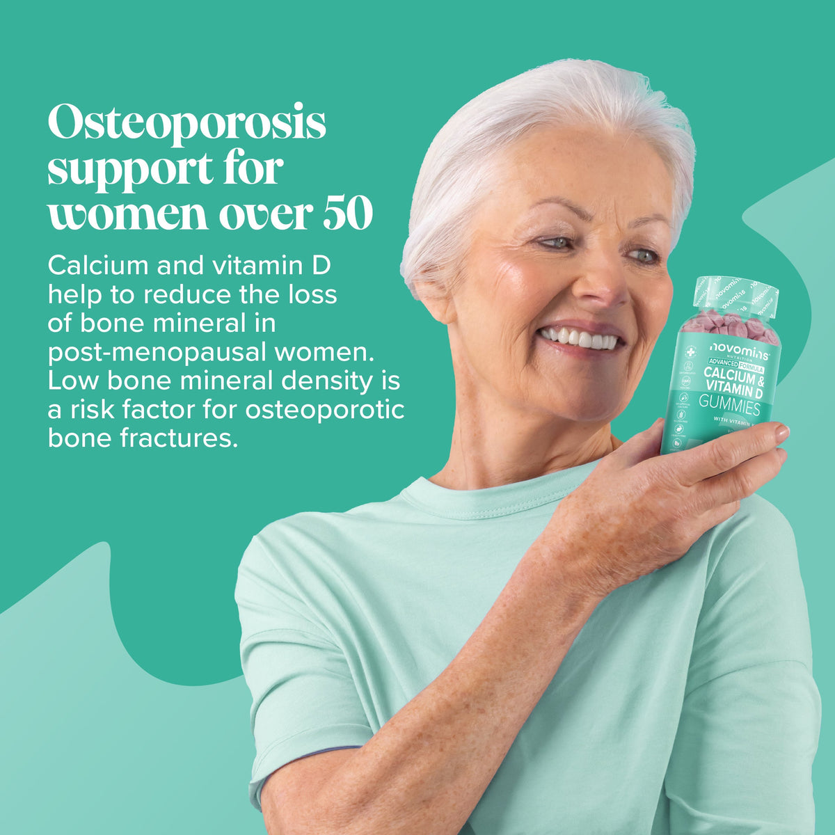 Novomins Calcium and Vitamin D Gummies- Lillys Pharmacy and Health Store