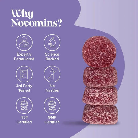 Novomins Calm Gummies- Lillys Pharmacy and Health Store