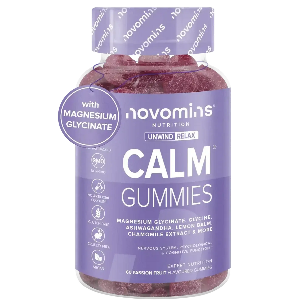 Novomins Calm Gummies- Lillys Pharmacy and Health Store