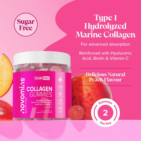 Novomins Collagen Sugar-Free Gummies- Lillys Pharmacy and Health Store