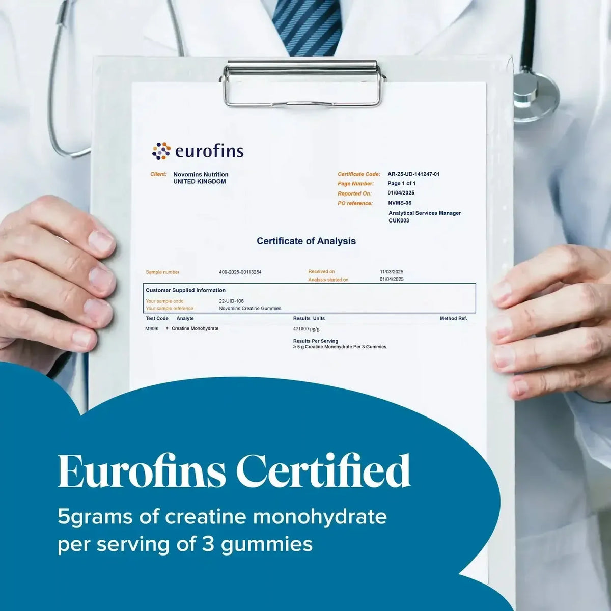 Novomins Creatine Gummies- Lillys Pharmacy and Health Store