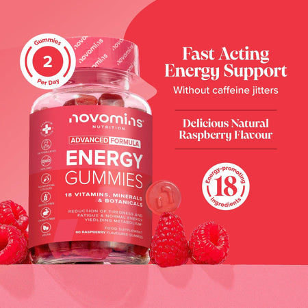 Novomins Energy Gummies- Lillys Pharmacy and Health Store