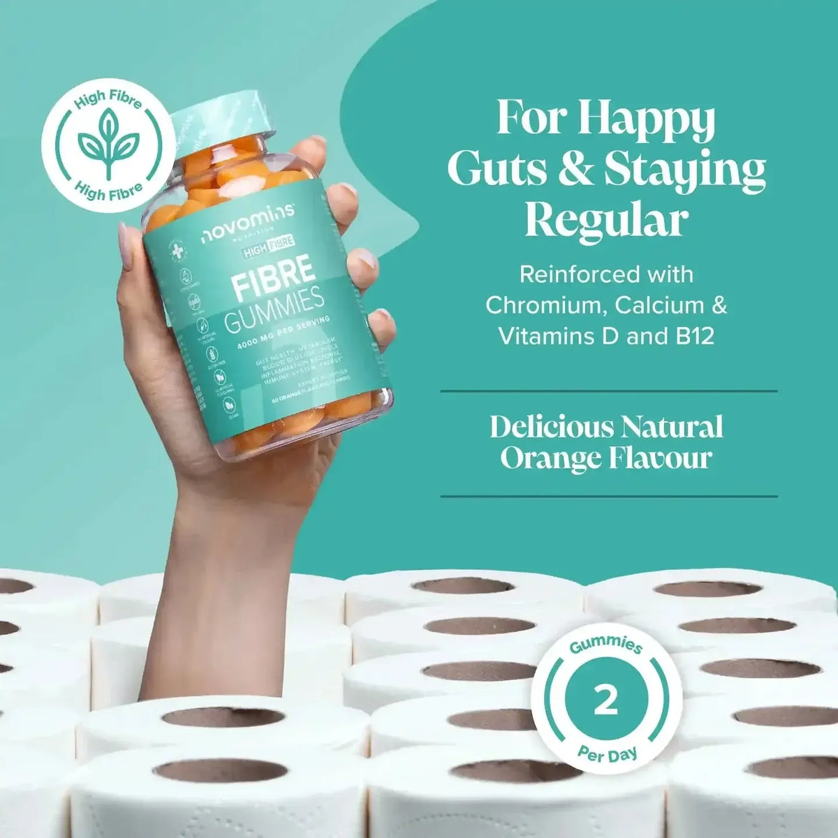 Novomins Fibre Gummies- Lillys Pharmacy and Health Store