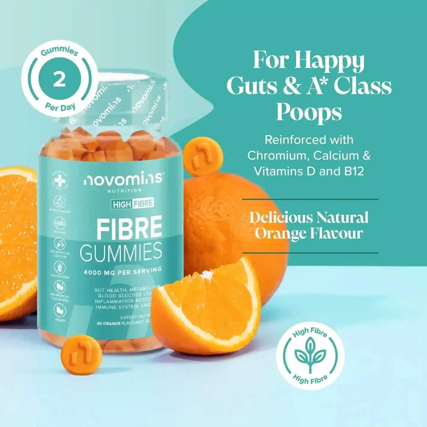 Novomins Fibre Gummies- Lillys Pharmacy and Health Store
