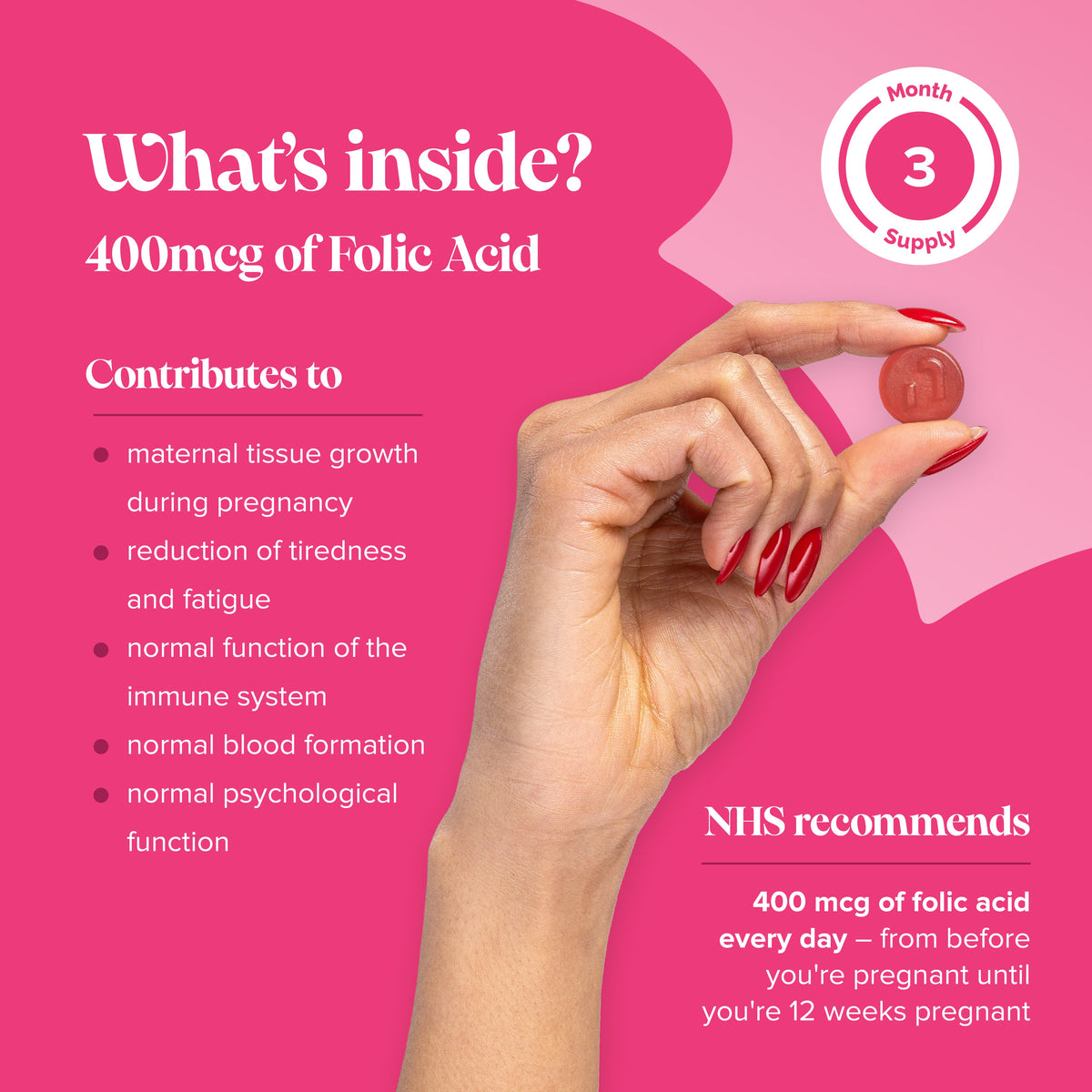 Novomins Folic Acid Gummies- Lillys Pharmacy and Health Store