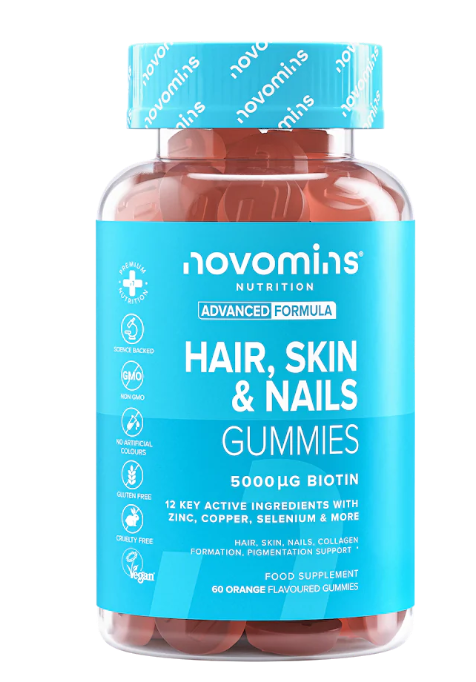 Novomins Hair, Skin & Nail Gummies- Lillys Pharmacy and Health Store