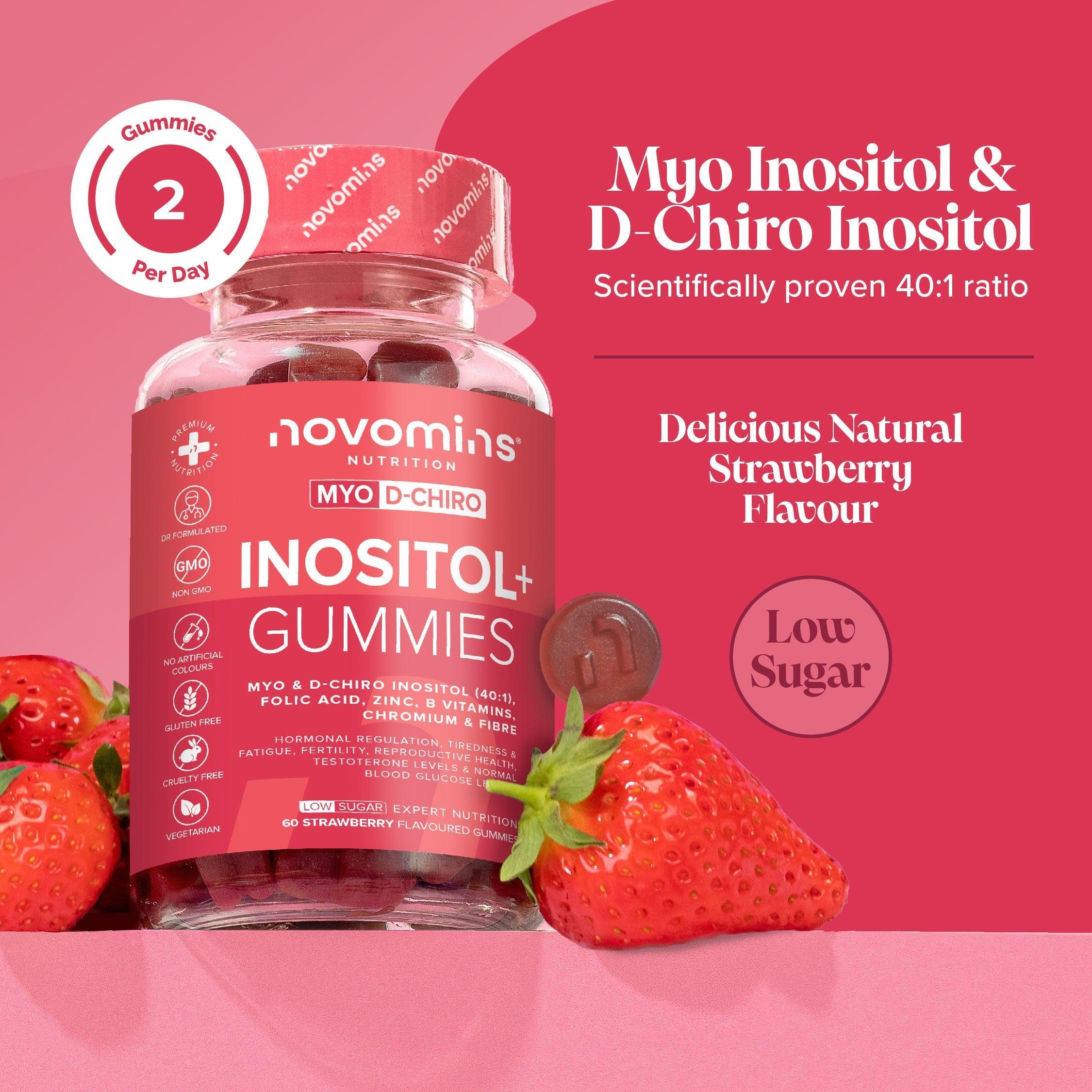 Novomins Inositol+ Gummies- Lillys Pharmacy and Health Store