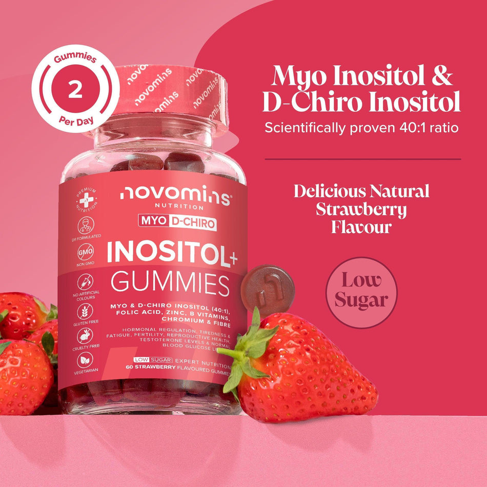 Novomins Inositol+ Gummies
