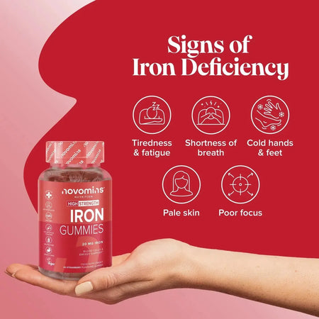 Novomins Iron Gummies- Lillys Pharmacy and Health Store