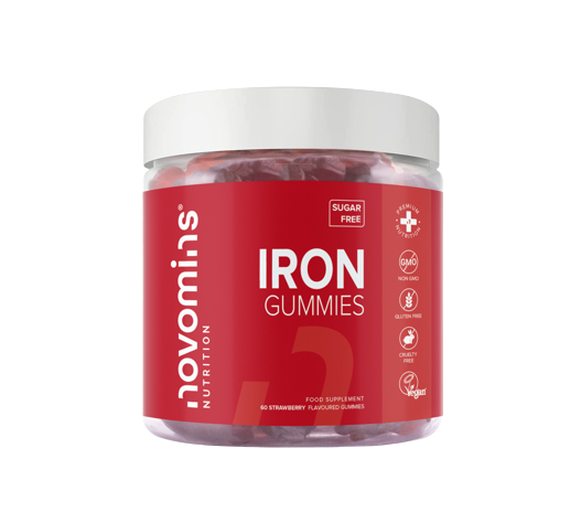 Novomins Iron Sugar-Free Gummies- Lillys Pharmacy and Health Store