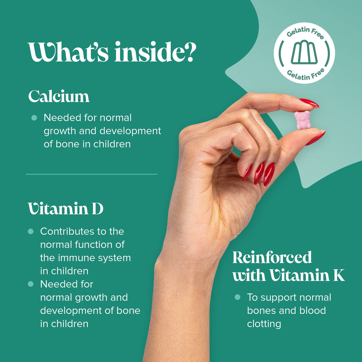 Novomins Kid's Calcium and Vitamin D Gummies- Lillys Pharmacy and Health Store