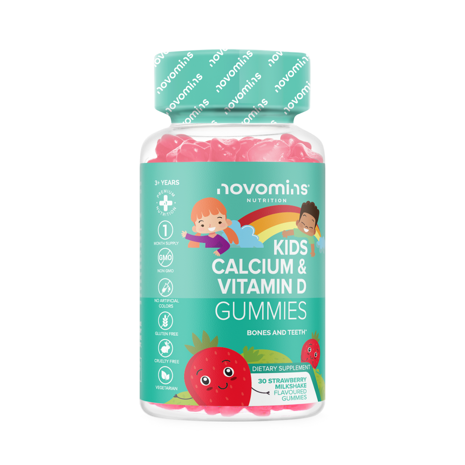 Novomins Kid's Calcium and Vitamin D Gummies- Lillys Pharmacy and Health Store
