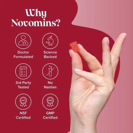 Novomins Kids Iron Gummies- Lillys Pharmacy and Health Store