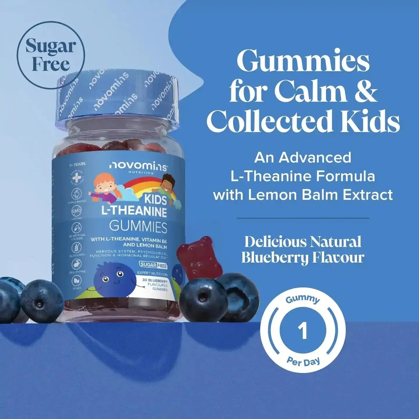 Novomins Kids L-Theanine Gummies- Lillys Pharmacy and Health Store