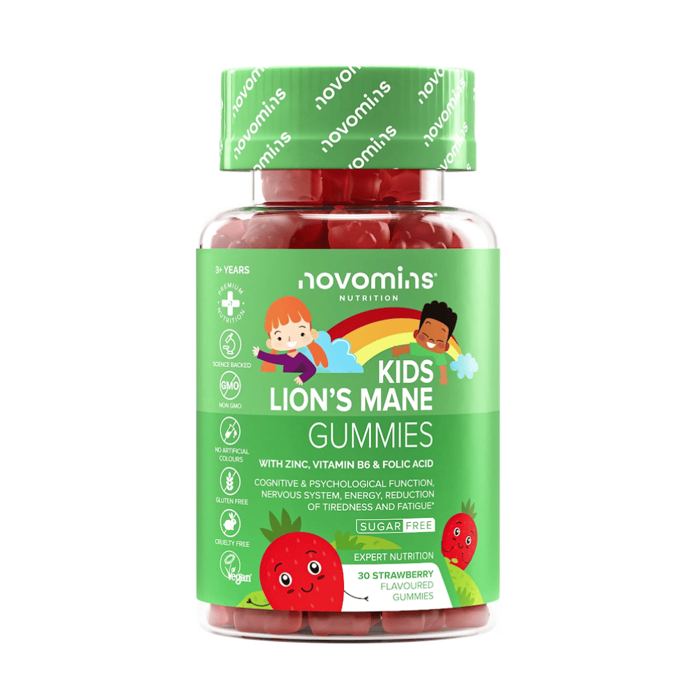 Novomins Kids Lion's Mane Gummies- Lillys Pharmacy and Health Store