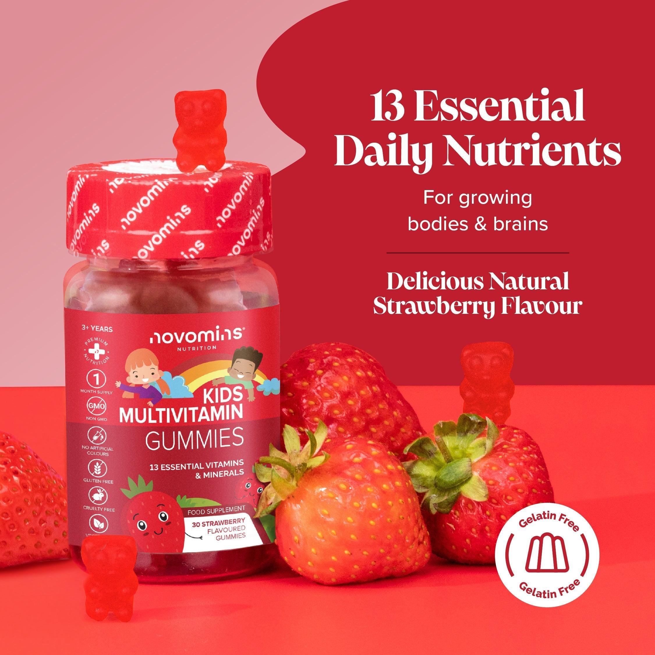 Novomins Kids Multivitamin Gummies- Lillys Pharmacy and Health Store