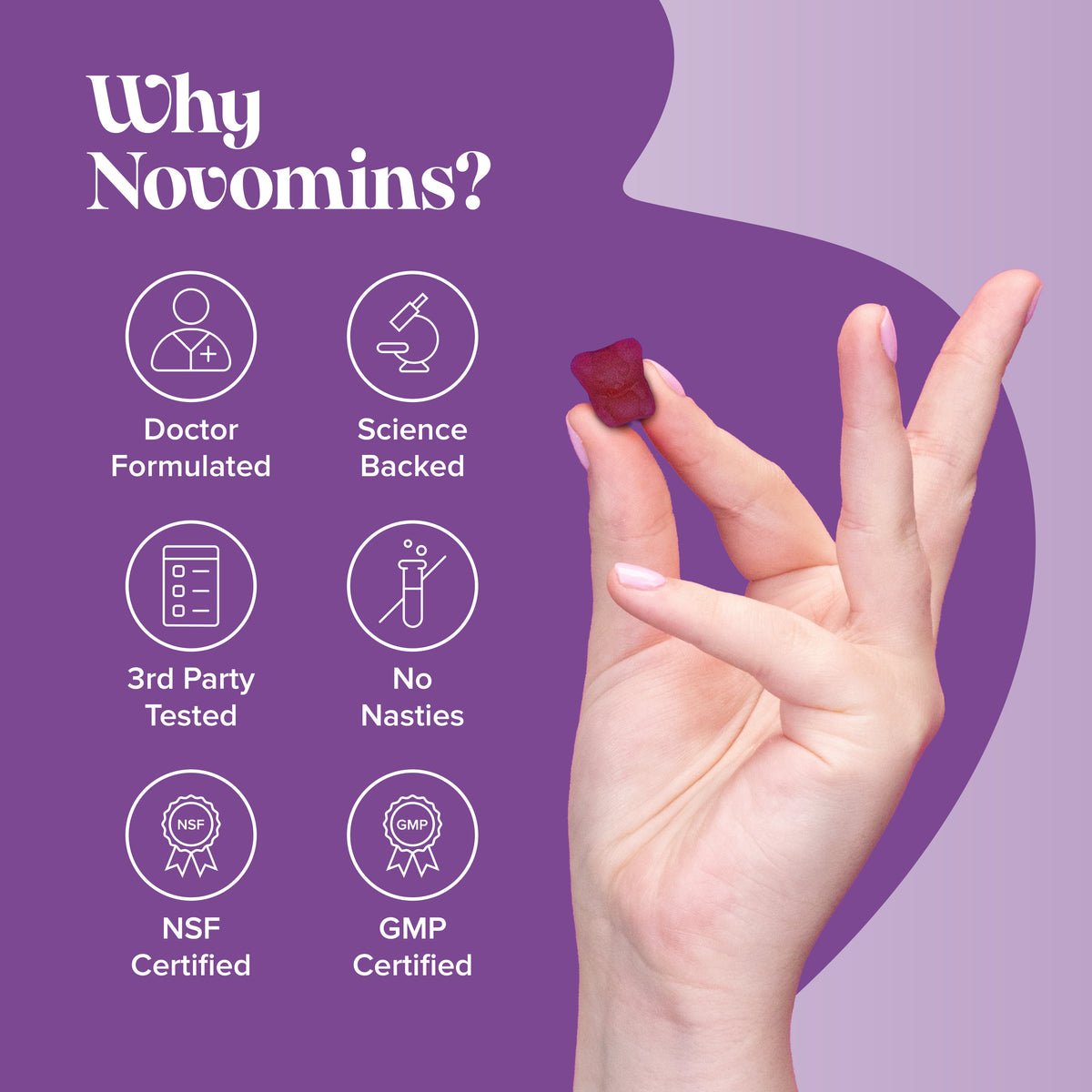 Novomins Kid's Night Time Gummies- Lillys Pharmacy and Health Store
