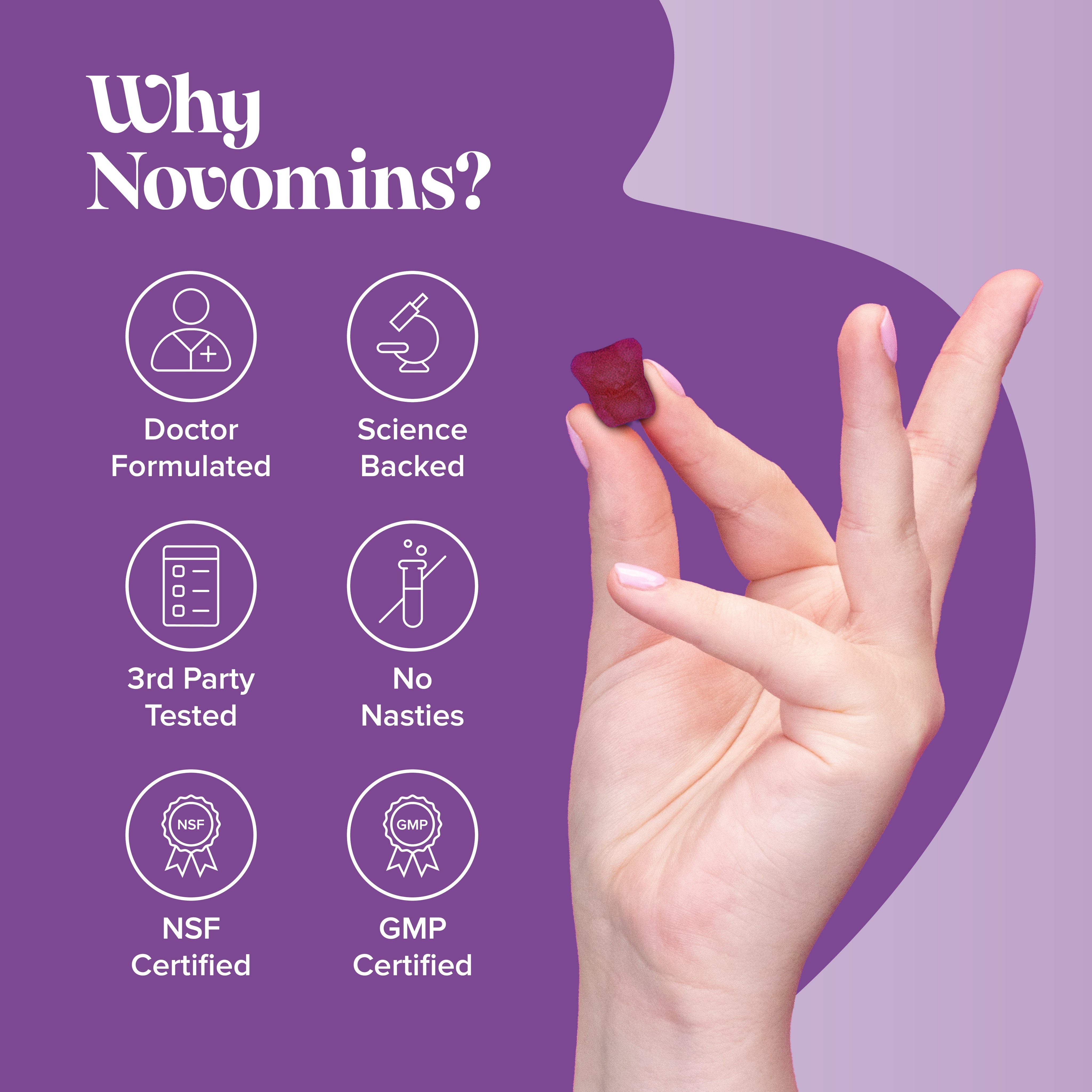 Novomins Kid's Night Time Gummies- Lillys Pharmacy and Health Store