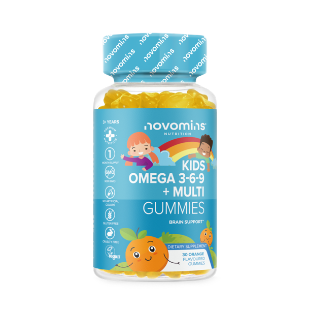 Novomins Kids Omega 3-6-9 Gummies- Lillys Pharmacy and Health Store
