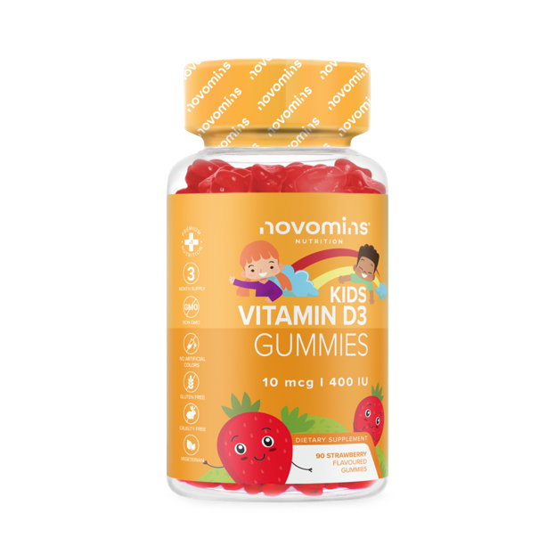 Novomins Kids Vitamin D Gummies- Lillys Pharmacy and Health Store