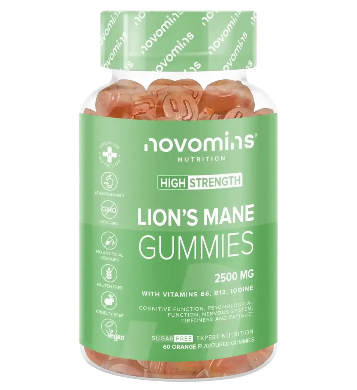 Novomins Lion's Mane Gummies- Lillys Pharmacy and Health Store