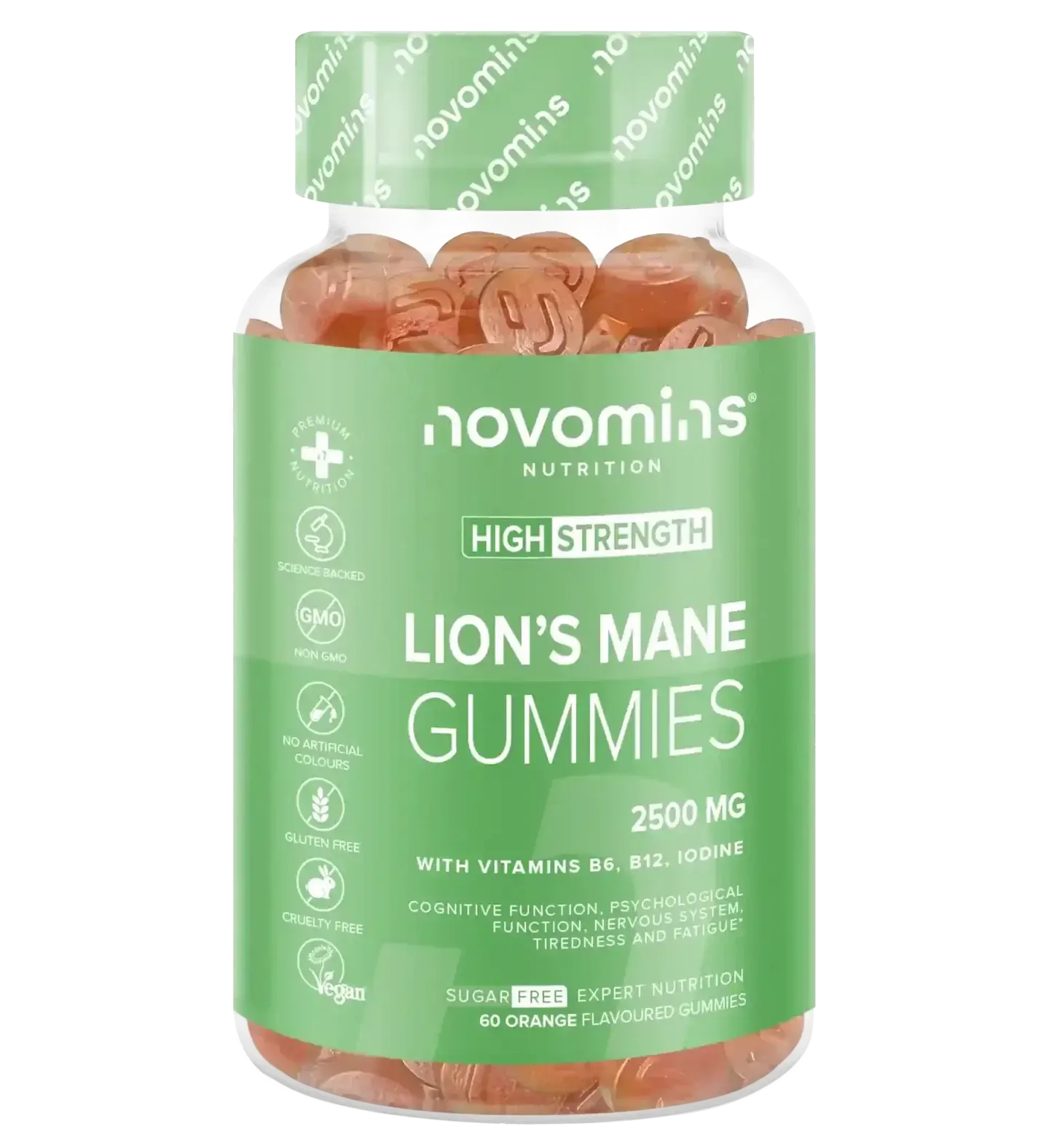 Novomins Lion's Mane Gummies- Lillys Pharmacy and Health Store