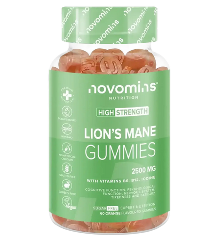 Novomins Lion's Mane Gummies- Lillys Pharmacy and Health Store