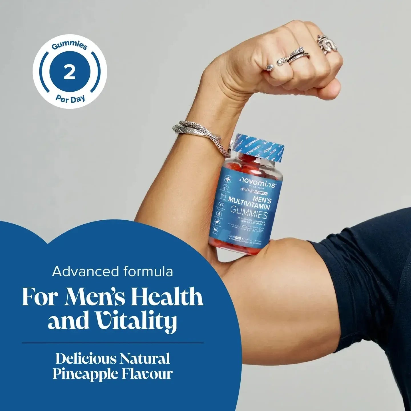 Novomins Men's Multivitamin Gummies- Lillys Pharmacy and Health Store