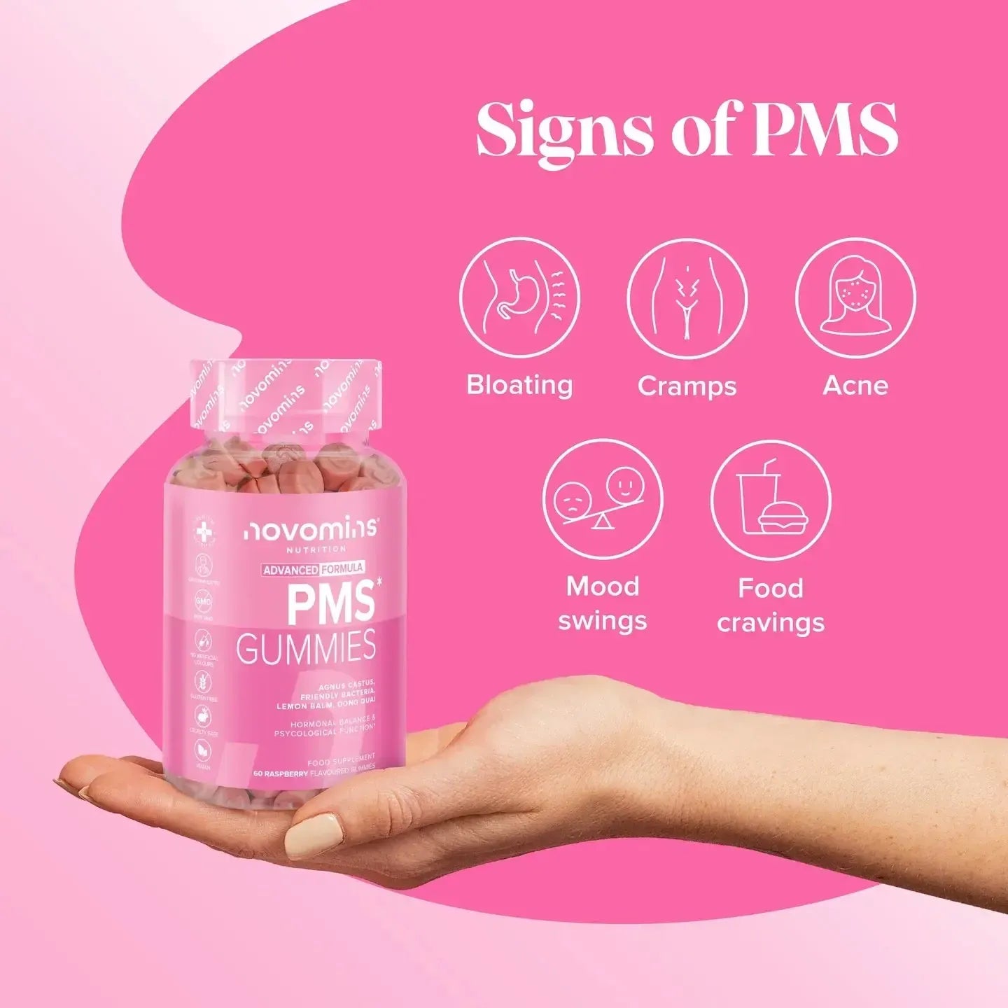 Novomins PMS Gummies- Lillys Pharmacy and Health Store