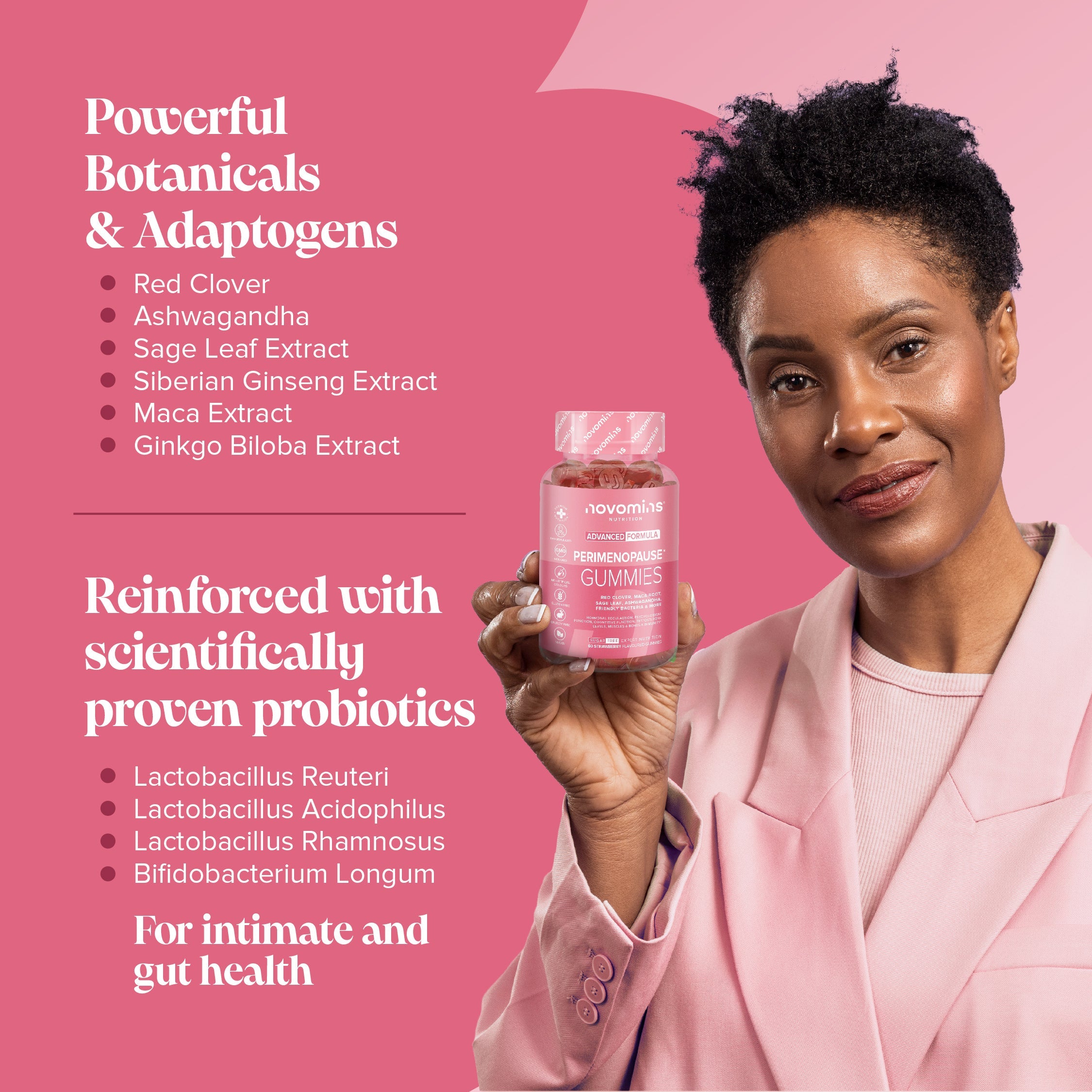 Novomins Peri-Menopause Gummies- Lillys Pharmacy and Health Store